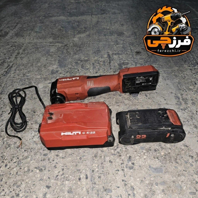 مولتیتولز شارژی هیلتی SMT 6-22 اورجینال | ابزار چندکاره نوسانی باتری ۲۲ ولت نرون با باتری و شارژر | استوک اروپا