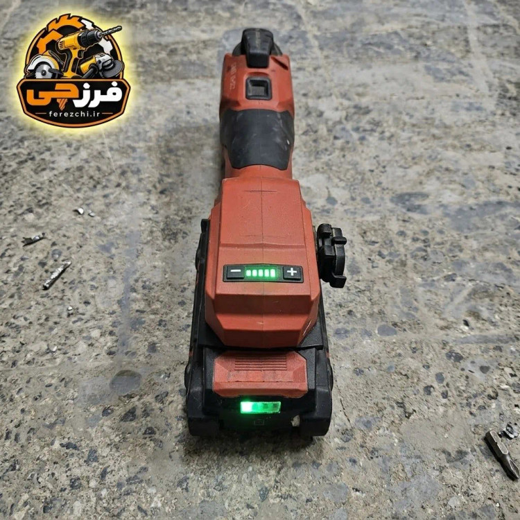 مولتیتولز شارژی هیلتی SMT 6-22 اورجینال | ابزار چندکاره نوسانی باتری ۲۲ ولت نرون با باتری و شارژر | استوک اروپا