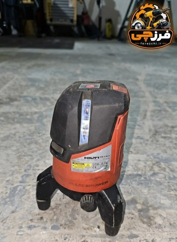 تراز لیزری هیلتی PM 4-M اورجینال | استوک اروپا | لیزر چندخطی خودتراز ۳ خط با نقطه شاقولی و دقت ۲ میلیمتر